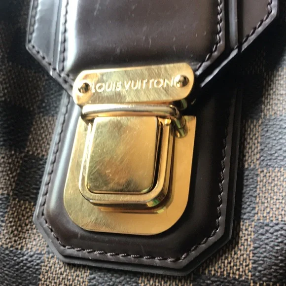 Luxury Alert! Louis Vuitton Damier Ebene Griet GM - Collectors Item - Picture 6 of 16